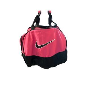 Nike pink small duffel gym bag travel